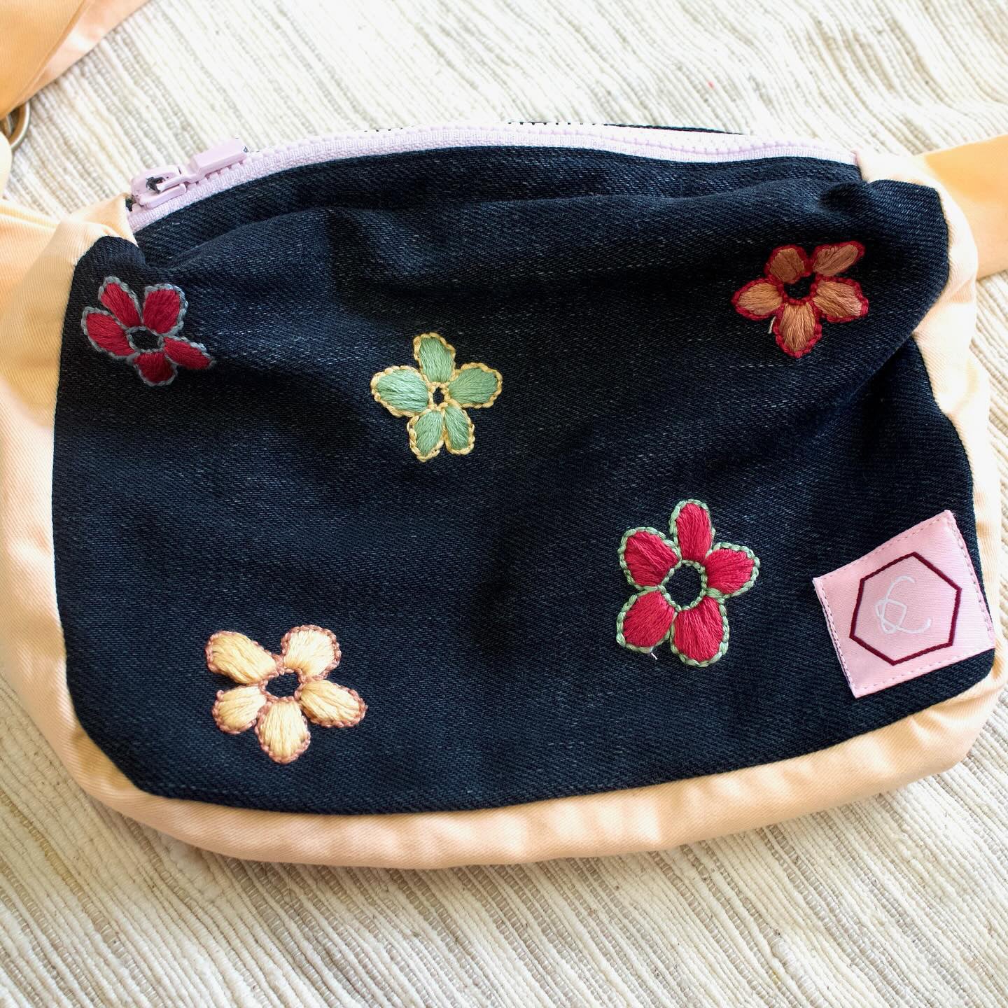 Hand made Embroided Nox Bag (Bum Bag)
