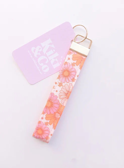 Kiki Floral Key Chain