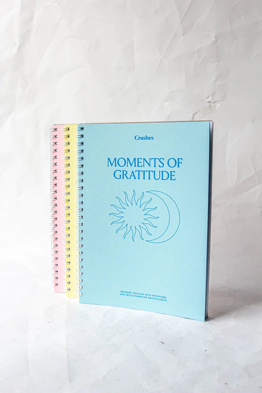 Moments of Gratitude Journals Pink - Yellow - Blue