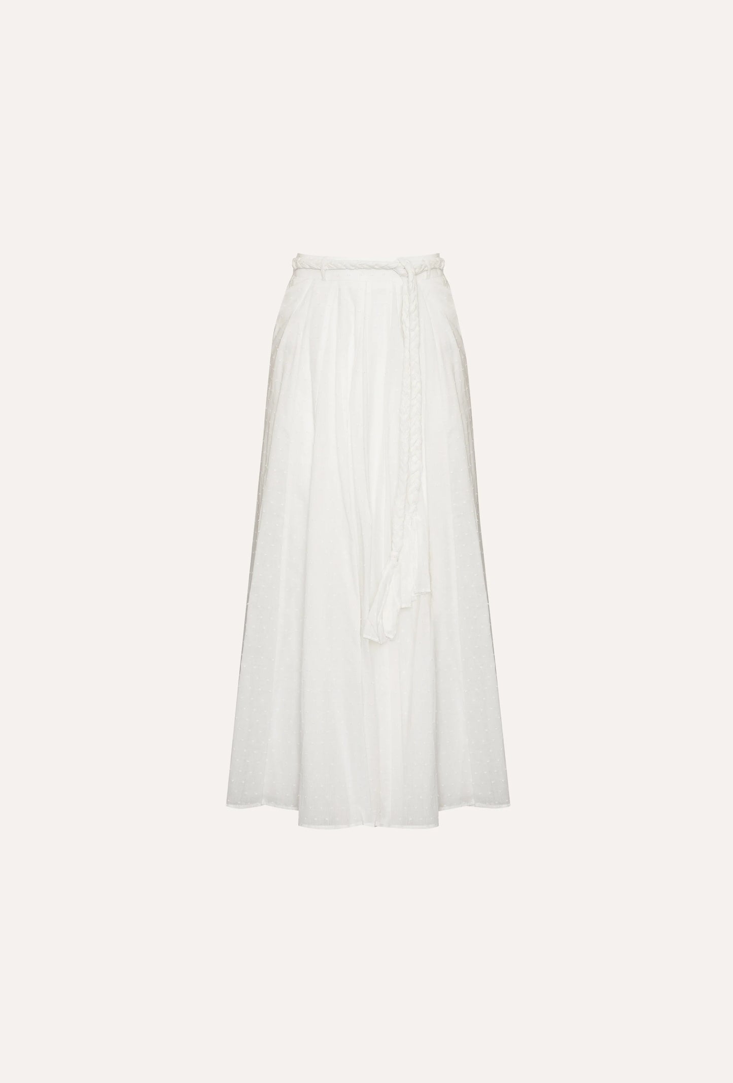Yara Maxi Skirt - White Spot