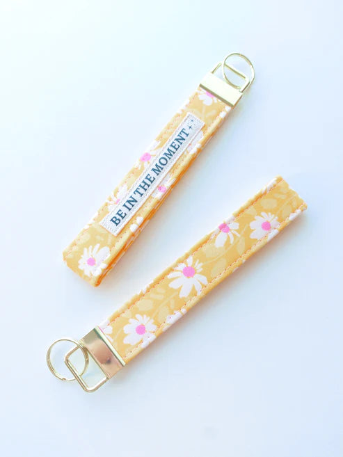 Sunshine Floral Key Chain