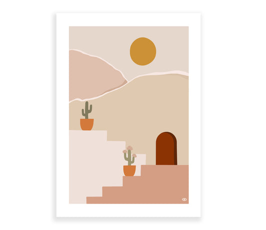 Arizona art print A3