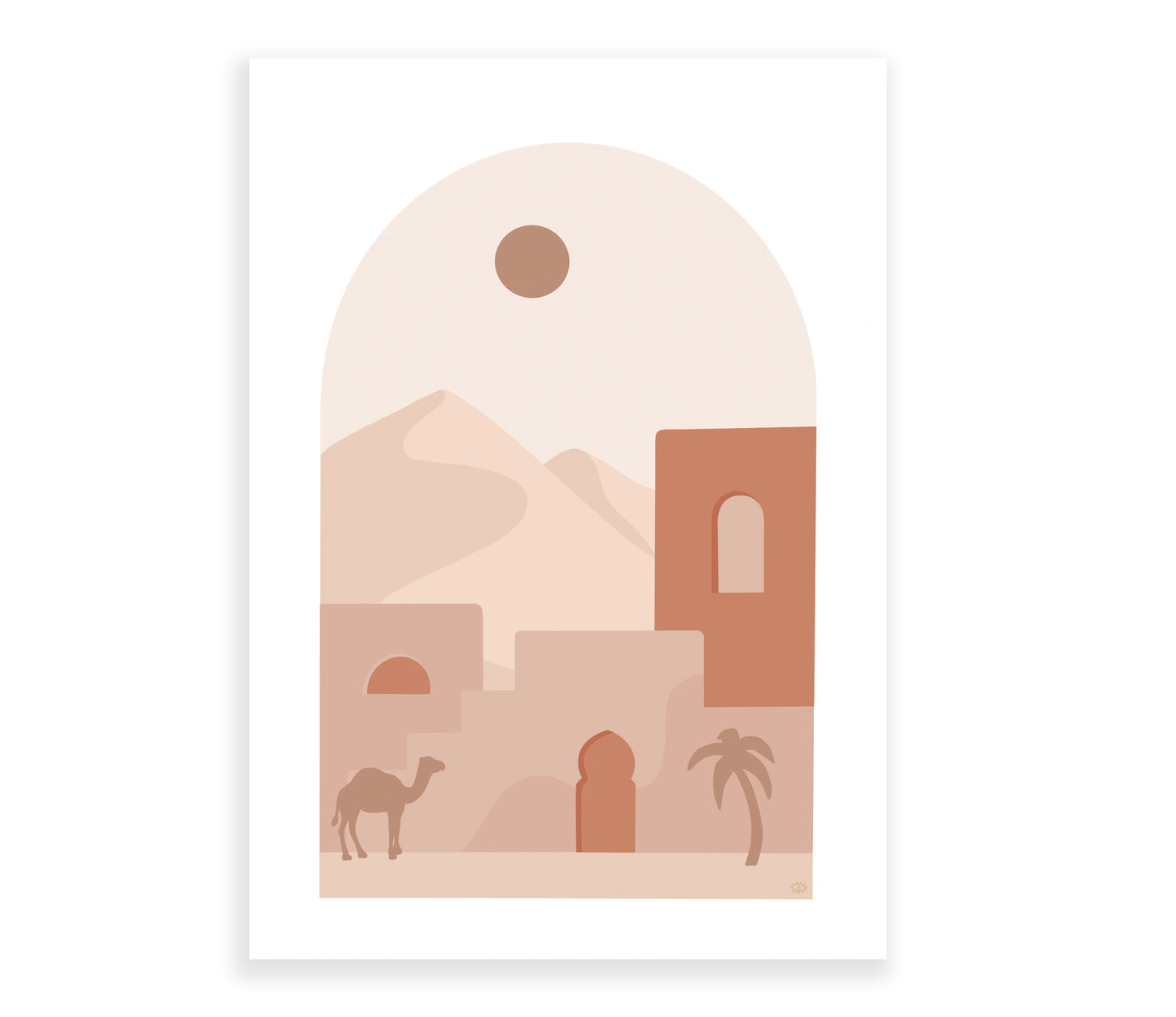 Marrakesh 2 art print A3