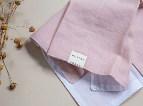 Lux Linen & Cotton Wash Cloth - Ballet