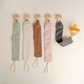 Linen/Wooden Paci Strap - Thistle