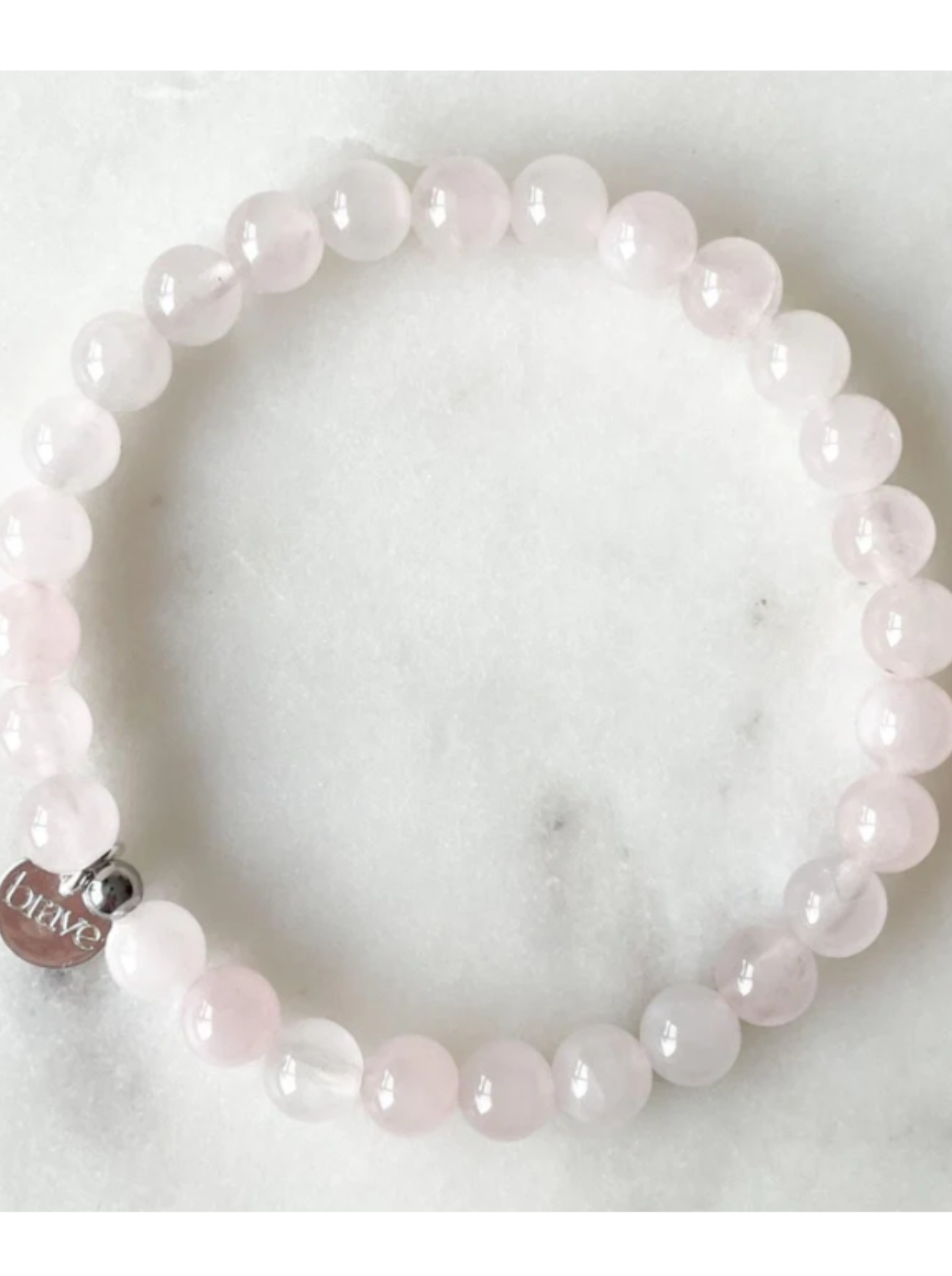 Adults Love - Brave Bracelet in Rose Quartz